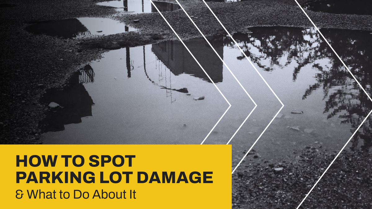 How to Spot Parking Lot Damage and What to Do About It